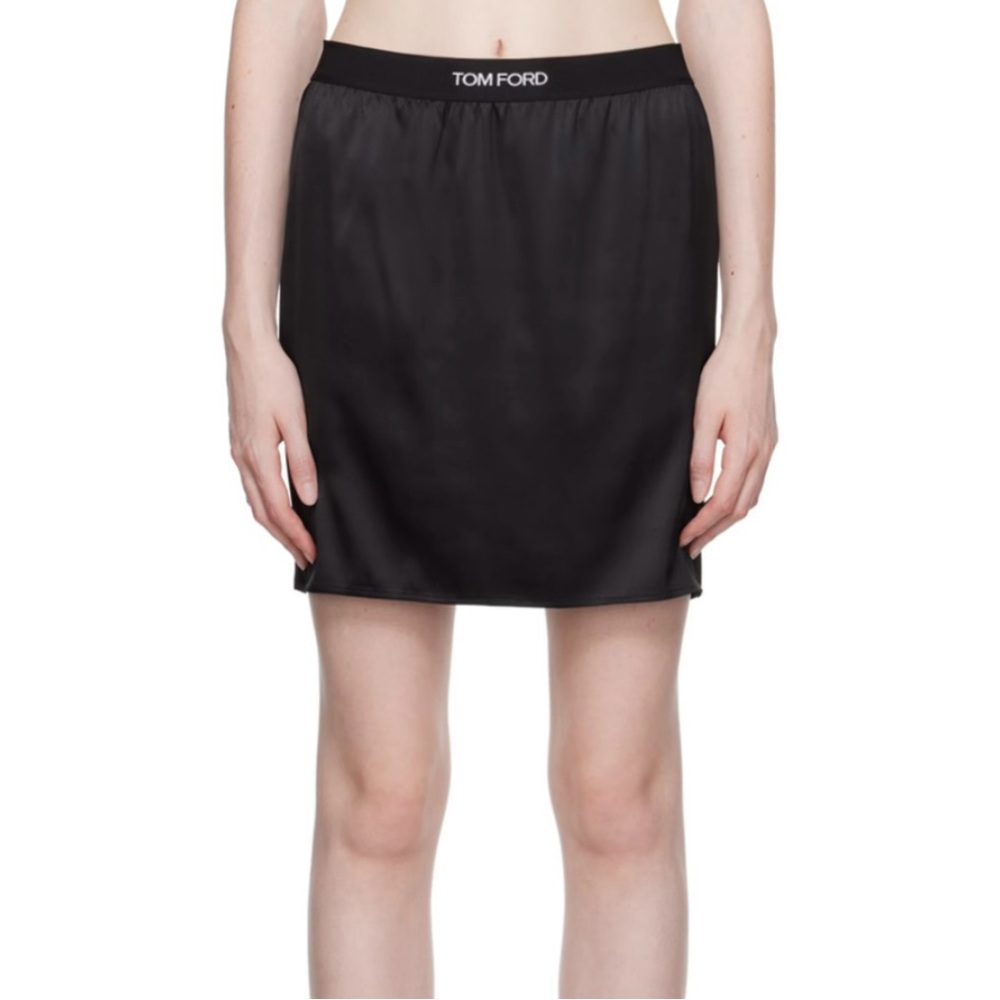 TOM FORD Black Mini Skirt